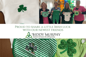 SHARING A LITTLE IRISH LUCK WITH OUR NEWEST FRIENDS