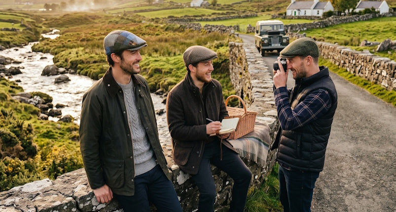 Irish Tweed Caps