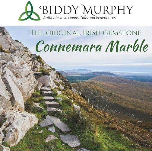 Irish Connemara Marble Stretch Bracelet  – Handmade in Ireland, One Size Fits Most