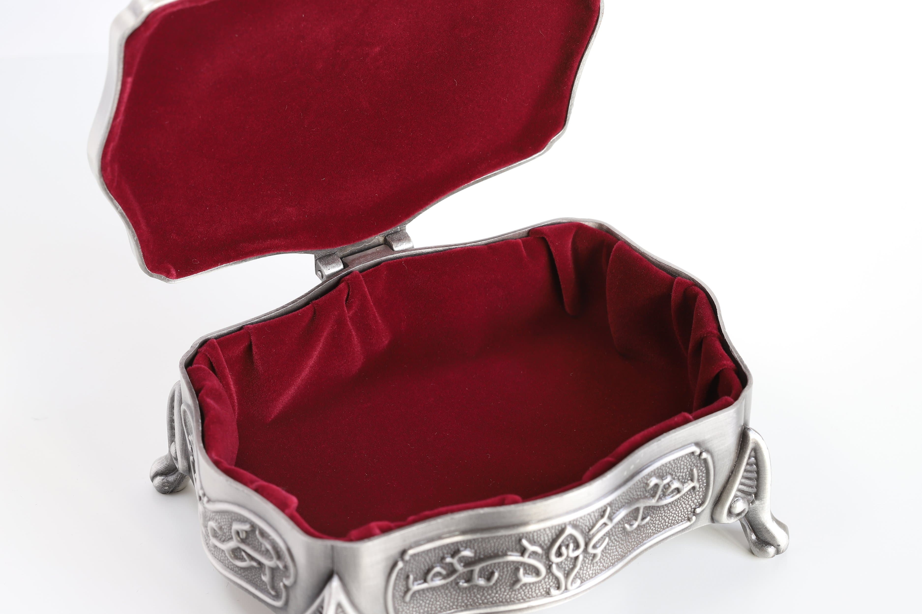 Irish Celtic Pewter Jewelry Box: Timeless Irish Blessing
