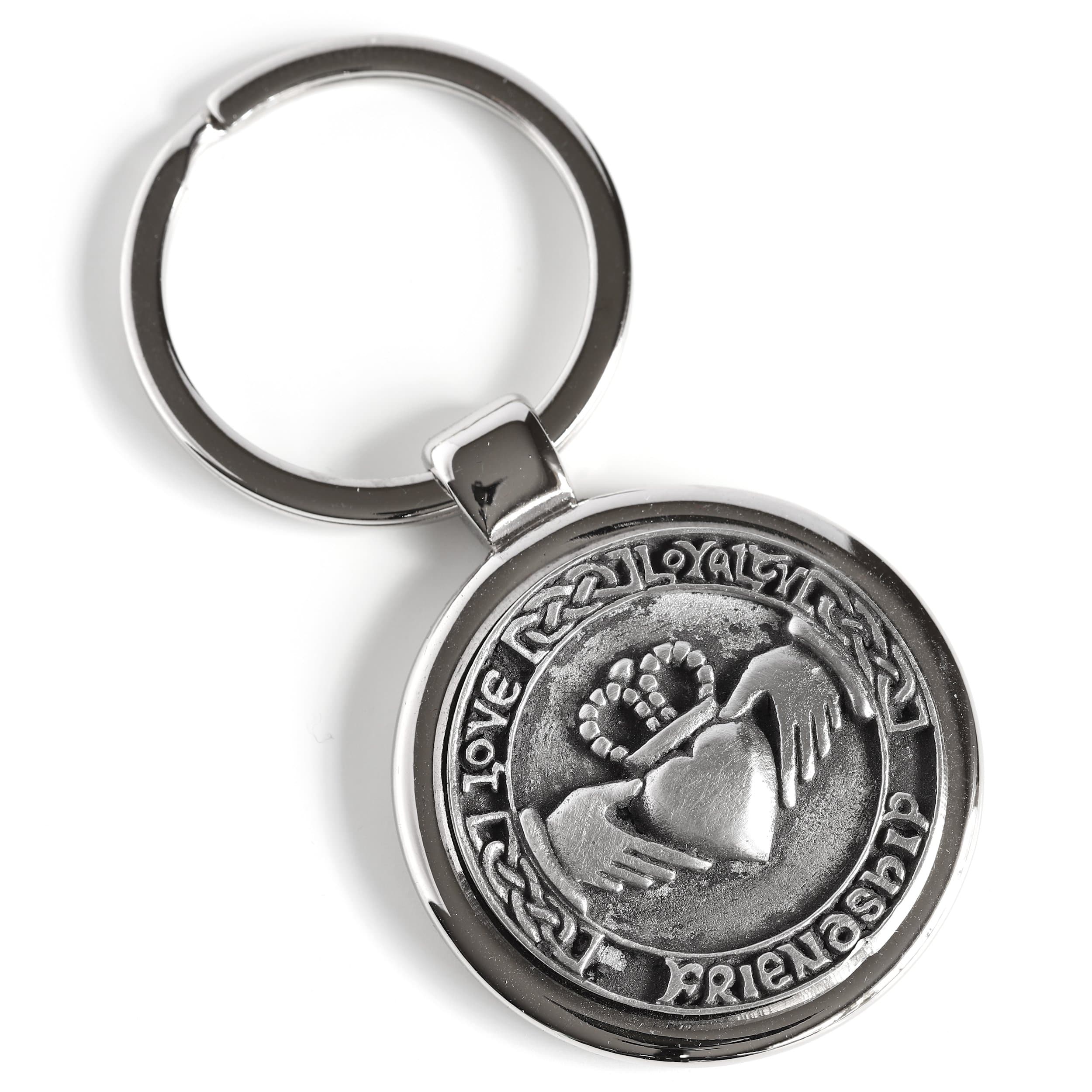 Irish Claddagh Key Ring – Symbol of Love, Loyalty & Friendship