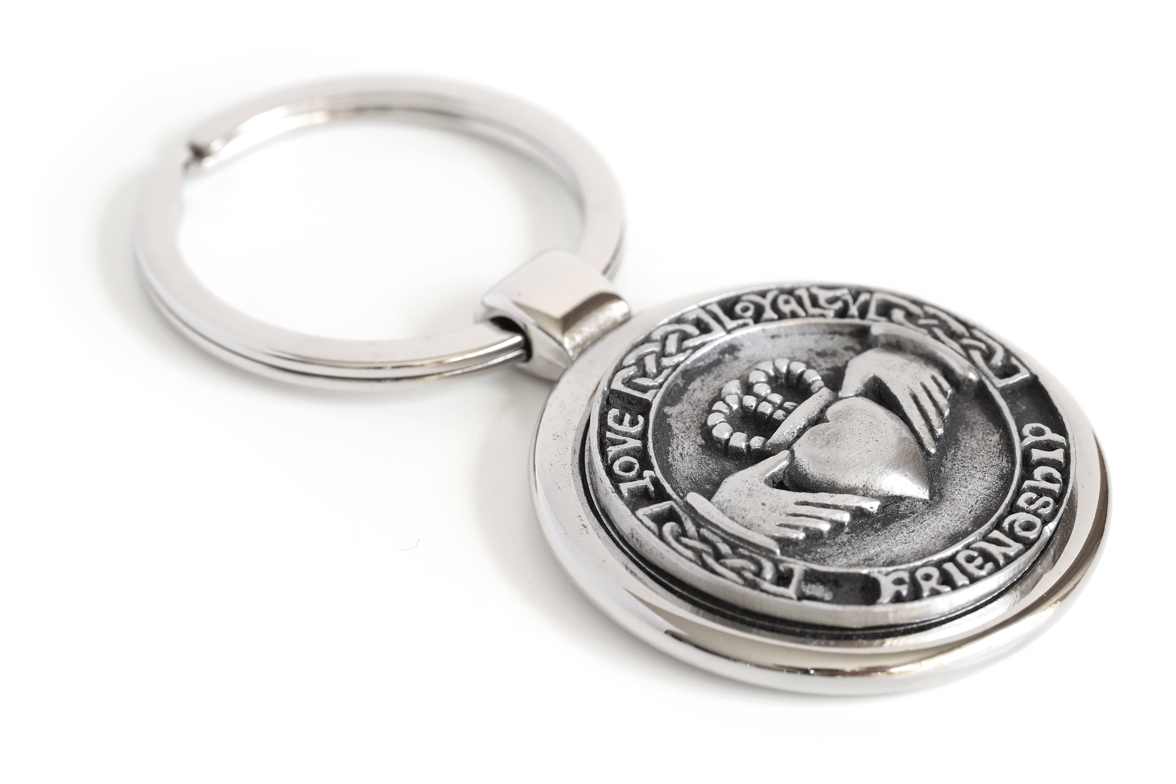 Irish Claddagh Key Ring – Symbol of Love, Loyalty & Friendship