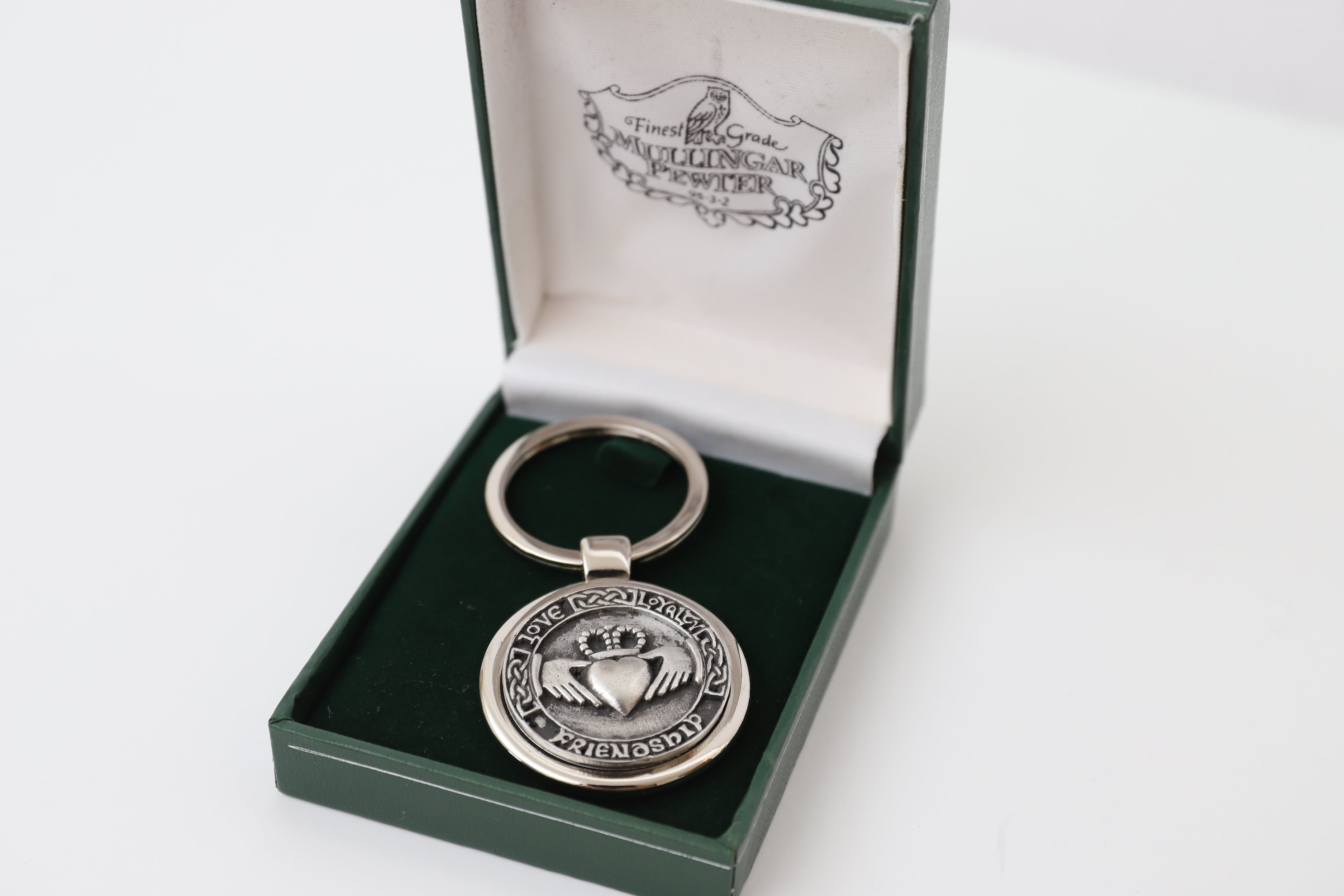 Irish Claddagh Key Ring – Symbol of Love, Loyalty & Friendship
