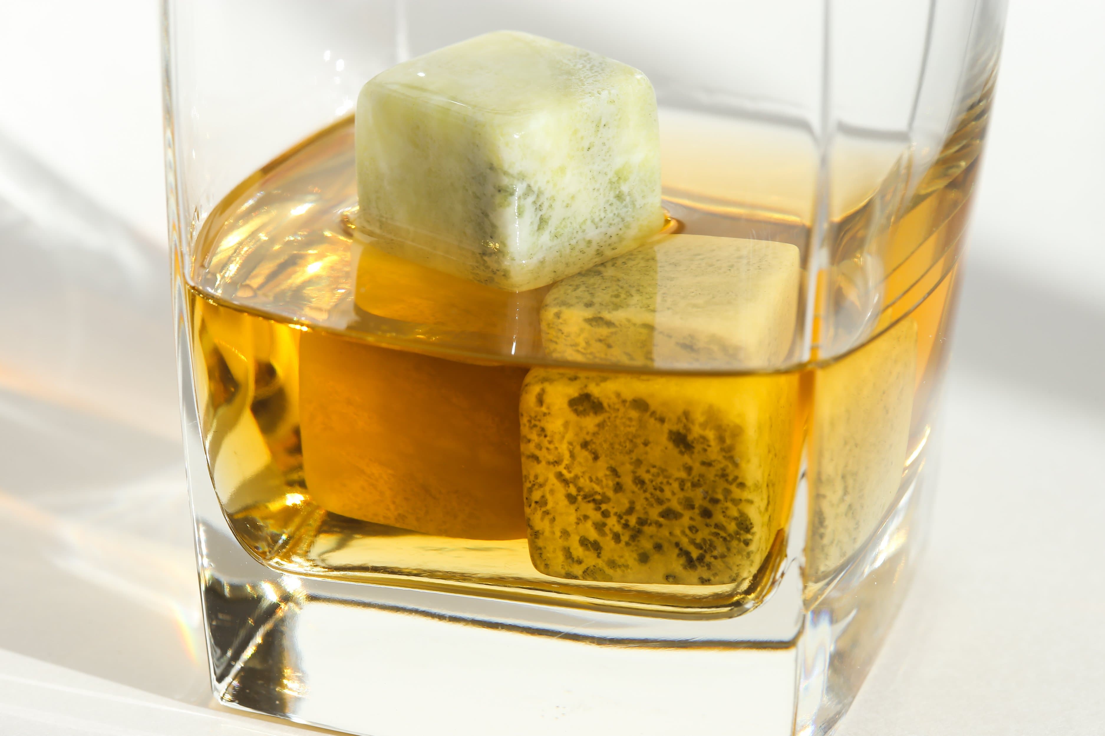 Irish Connemara Marble Whiskey Stones Gift Set - Handcrafted in Ireland