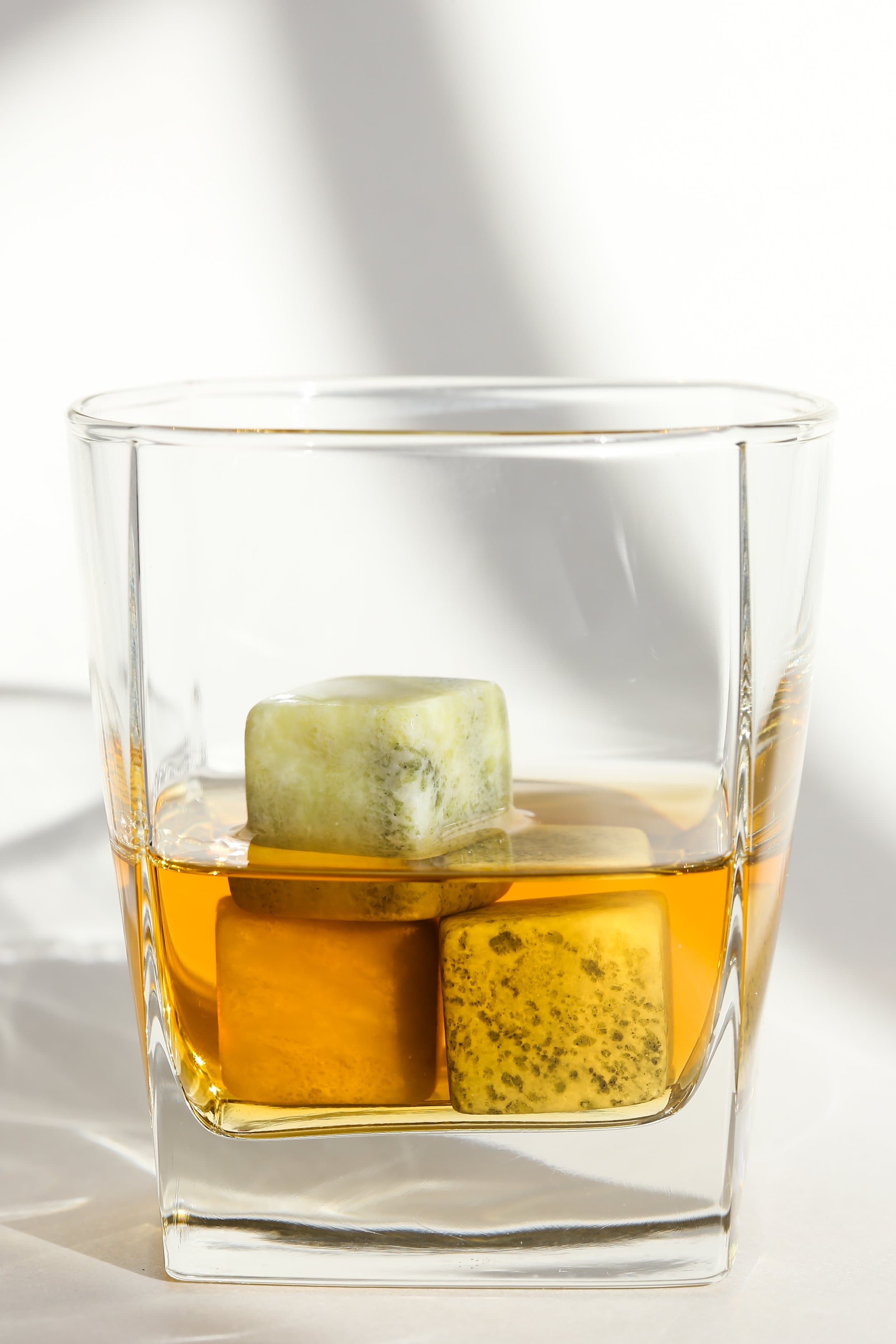 Irish Connemara Marble Whiskey Stones Gift Set - Handcrafted in Ireland