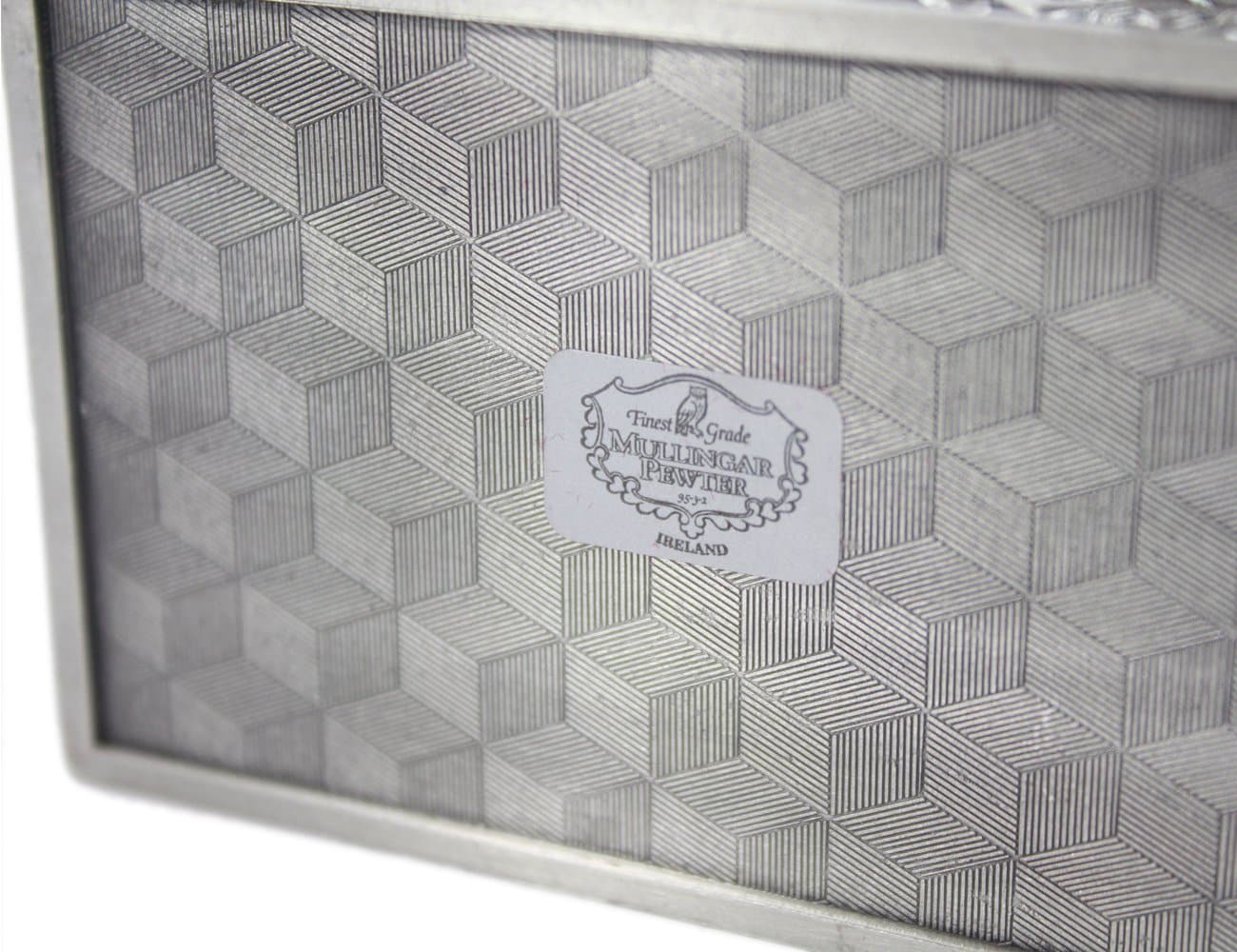 Irish Pewter Claddagh Jewelry Box: Exquisite & Spacious Storage