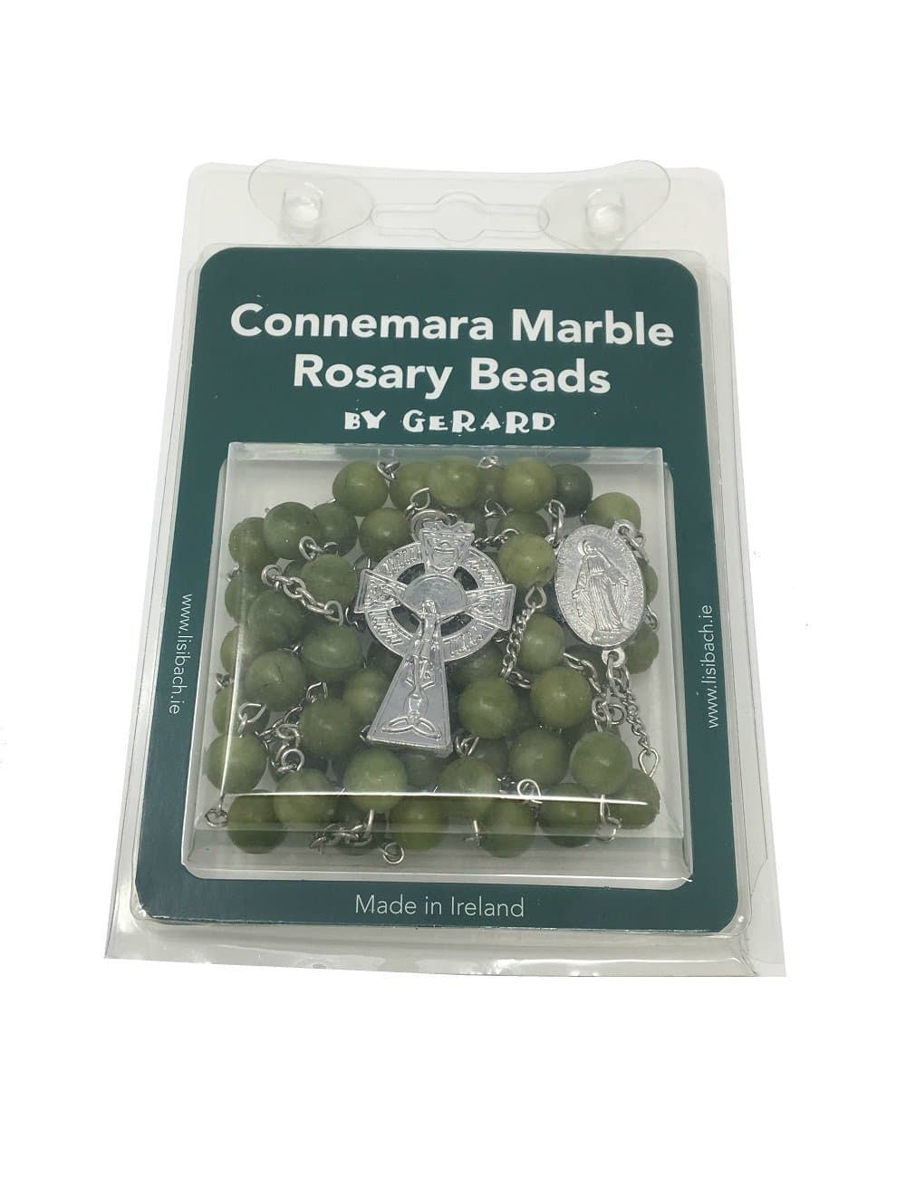 Irish Connemara Marble Rosary Prayer Beads